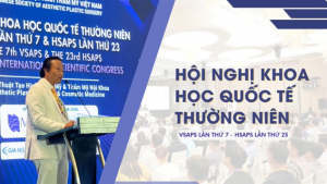 Bác sĩ Duy Thiện và bài báo cáo Tầm quan trọng của Tỷ lệ trong phẫu thẩm mỹ khuôn mặt"